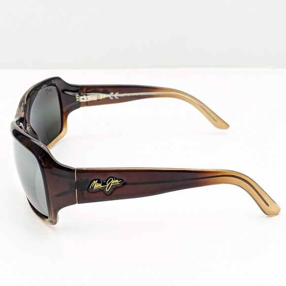 🕶️Custom! Maui Jim MJ111-01 Palms Sunglasses 63/15 115 / ALC645🕶️ - Picture 5 of 11